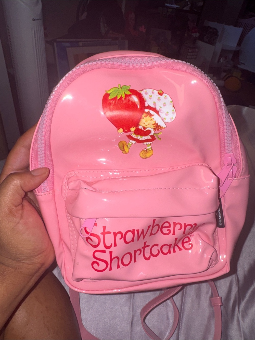 Pink Strawberry Shortcake Mini Backpack